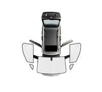 YDCDFVBVGM Pare-Soleils Vitres Latérales Auto for VW for Caddy 2K for Maxi for MK3 2004~2019 Car Window Sunshade Visor Blind Covers Camper Interior Parts(Front Windows)