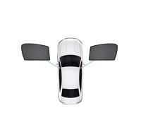 YDCDFVBVGM Pare-Soleils Vitres Latérales Auto pour Hyundai pour Ioniq 5 pour NE 2021 2022 2023 2024 Couvercles Magnétiques Visières Accessoires Confidentialité pour Pare-Brise(2PCS Front)