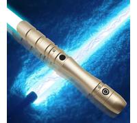 YDD GENIUS Dueling Sabre laser en métal, 96 cm, 4 modes sonores, rechargeable FX