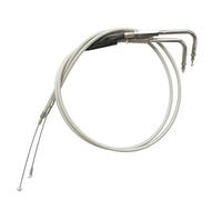 YDEMST Câble D'accélérateur en Acier Tressé pour H&Arley pour D&avidson Sportster XL1200 883 Dyna Road King Electra Glide