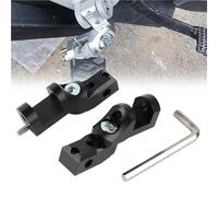 YDEMST Repose-Pieds Réglable pour Conducteur Et Passager, Abaissement pour Moto pour R 1200 1250 GS ADV S1000XR R1150RT K 1600 GT GTL B