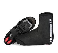 ydfagak Surchaussures de Cyclisme Imperméables pour Homme et Femme - Couvre-Chaussures de Vélo Réfléchissant, Coupe-Vent, en Polaire Chaude pour VTT ou Vélo de Route (L(EUR 43-46))