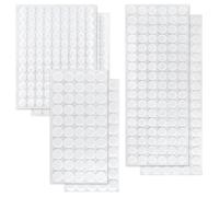 YDHfdc 418 Paires Scratch Autocollant Double Face Rond 10/15/20mm Pastille Double Face Scratch Rond Autocollant pour Ménage, Bricolage Et l'artisanat