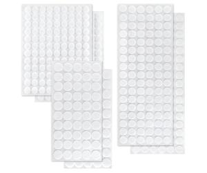 YDHfdc 418 Paires Scratch Autocollant Double Face Rond 10/15/20mm Pastille Double Face Scratch Rond Autocollant pour Ménage, Bricolage Et l'artisanat