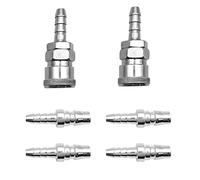 YDHfdc 6 Pièces Raccord Rapide à air Comprimé Tuyau De Conduite D'air Compresseur Raccord Assemblages de Tuyaux à gaz pour RV et Barbecue - 8mm