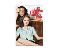 ydhgebn Poster 10 Things I Hate About You - Art mural vintage pour chambre à coucher, salon - Esthétique et élégant - 40 x 60 cm - Sans cadre