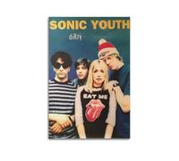 ydhgebn Sonic Youth Poster mural vintage pour chambre à coucher, salon - Affiche esthétique et élégante - 30 x 45 cm - Sans cadre