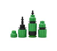 YDHSIKK Adaptateur de raccord de Tuyau, Adaptateur de raccord Rapide for Tuyau d'arrosage 1/4" 3/8" avec connecteur cannelé for l'arrosage dans Les systèmes d'irrigation Goutte à Goutte.