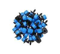 YDHSIKK Adaptateur de raccord de Tuyau, Lot de 500 goutteurs réglables, Rouge, Bleu, Blanc, Vert, Micro-buse d'arrosage Goutte-à-Goutte Anti-Obstruction