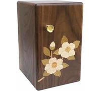 YDHSIKK Boîte de Rangement pour Bijoux, Boîte de Rangement Multicouche en Bois for Bijoux, bagues, Boucles d'oreilles, Colliers, Plusieurs Tailles(L)