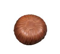 YDHSIKK décor Salon, Tabouret Polyvalent Pouf en Cuir de Vache véritable, Grand Coussin de Sol, Fait à la Main, décoration de Salon(A)