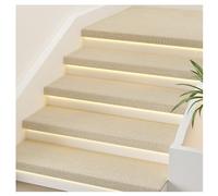 YDHSIKK Marchepieds en Moquette, Tapis d'escalier antidérapant Multicolore, Plusieurs Tailles, Tapis d'escalier Lisse réutilisable, 1 pièce(Color2,26x85CM/10.2x33.5in)