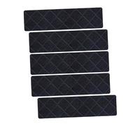 YDHSIKK marches escalier Lot de 5 marches d'escalier Multicolores(Black)
