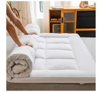 YDHSIKK Matresses Futon Matelas futon Japonais Pliable Multicolore, Plusieurs Tailles(White,180x200cm)