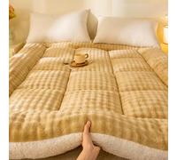 YDHSIKK Matresses Futon Matelas futon Japonais Portable, Pliable et Peu encombrant, Multicolore, Plusieurs Tailles(Yellow,150 * 200cm/59 * 78in)