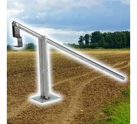 YDHSIKK Outil pour arracher Les Racines d'arbres, Extracteur de poteaux à Griffe en C réglable for souches d'arbustes, Barres d'armature et béton, Plusieurs Tailles(Clip-5cm/2in)