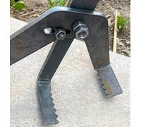 YDHSIKK Outil pour arracher Les Racines d'arbres, Outil extracteur de poteaux à Levier en Acier au manganèse, Plusieurs Tailles(L 142cm/56 in)