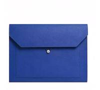 YDHSIKK Pochette à enveloppes, Pochette Porte-Documents en Cuir synthétique Multicolore 330 x 245 mm(Blue)