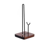 YDHSIKK Porte-Rouleau de Cuisine, Support de Rouleau d'essuie-Tout en Bois Support de Film Plastique for comptoir de Cuisine Support de Papier de Cuisine Facile à déchirer d'une Seule Main(Bn2)