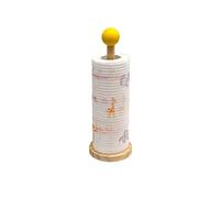YDHSIKK Porte-Rouleau de Cuisine, Support de Tour de Papier Rond for Rouleau de Papier de Soie for Cuisine, Chambre à Coucher, Salle de Bain, Porte-Serviettes de Cuisine(Yellow)