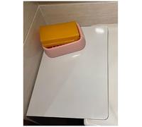 YDHSIKK Rallonge de Plan de Travail, Plaque d'extension de seuil de fenêtre en Acier au Carbone, Auto-adhésive, sans perceuse, Tailles Multiples(60x15x6cm/23.6x5.9x2.4)