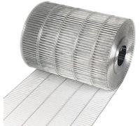 YDHSIKK Rouleau de Grillage Anti-rongeurs, Rouleau de Treillis métallique soudé galvanisé à Chaud 2,5 x 10 cm, Mailles Multiples, Argent, avec Pince(0.3x3m)