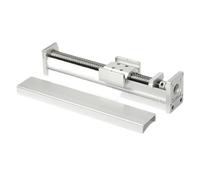 YDHSIKK Table coulissante linéaire, Actionneur linéaire à vis à Billes CNC SFU-1605 GF40 avec Moteur Pas à Pas 1,2 N 57, Course 50-1500 mm(200mm Stroke)