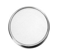 YDHSIKK Tamis horticole d'échantillonnage, 1pc Acier Inoxydable 1-2.5mm Ouverture Laboratoire Standard Tamis Shakers Sol Analyse Test Jardin énigme Maille 20cm(18)