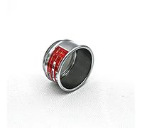 YDHSIKK Tamis horticole d'échantillonnage, Tamis d'essai Inspection d'échantillonnage Standard de la pharmacopée 304 SUS Maille filtrante Cadre chromé Diam. 5 cm 12-200 Maille / 0,015-2 mm(120 Mesh)