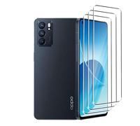 Ydiciv 3 Pièces Verre trempé Compatible avec Oppo Reno 6 5G, Film Protection écran, 9H Dureté, Anti Rayures, Sans Bulles, pour Oppo Reno 6 5G