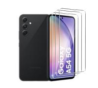 Ydiciv 3 Pièces Verre trempé Compatible avec Samsung Galaxy A54 5G, Film Protection écran, 9H Dureté, Anti Rayures, Sans Bulles, pour Samsung Galaxy A54 5G