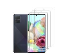 Ydiciv 3 Pièces Verre trempé Compatible avec Samsung Galaxy A71, Film Protection écran, 9H Dureté, Anti Rayures, Sans Bulles, pour Samsung Galaxy A71
