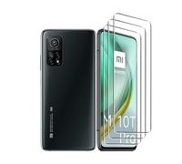 Ydiciv 3 Pièces Verre trempé Compatible avec Xiaomi Mi 10T Pro 5G, Film Protection écran, 9H Dureté, Anti Rayures, Sans Bulles, pour Xiaomi Mi 10T Pro 5G