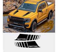 YDIOWBKLO Autocollants décoratifs en Vinyle pour Capot de Voiture, pour Ford Ranger Raptor F-150 2015-2018, Accessoires de réglage Automatique