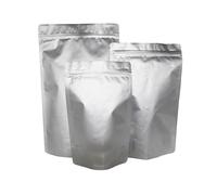 YDJIANCAI Paquet De 100 Sacs en Aluminium, Sacs Refermables, Pochettes Debout pour Le Stockage des Aliments, des Bonbons, des Sels De Bain Et Plus Encore(Size:26 * 35CM Double-Layer thick0.25mm)