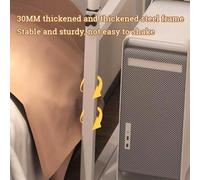 YDkjwjw Au-Dessus de La Table de Lit Ordinateur Portable Bureau sur Lit Mobile Réglable Au-Dessus du Lit Bureau avec Roues, Portable Pratique Lecture Écriture Workstation pour Chambre D’hôpital
