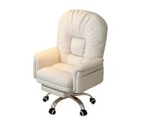 YDkjwjw Canapé Paresseux, Chaise D'ordinateur avec Repose-Pieds, Inclinable, Pivotant Et Réglable, pour La Maison, Le Bureau, avec roulettes, Chaise De Jeu Roulante pour Chambre À Coucher