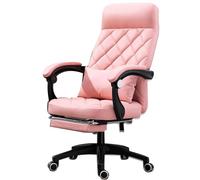 YDkjwjw Chaise De Bureau Robuste, Grande Et Haute, Chaise De Jeu avec Repose-Pieds Et Support Lombaire Ergonomique, Chaises De Bureau Exécutives À Dossier Haut pour Le Bureau