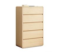 YDkjwjw Commode Moderne À 5 Tiroirs for Chambre, Rangements Pratiques - Poignée Facile À Tirer, for Salon, Couloir(60 * 40 * 111cm)