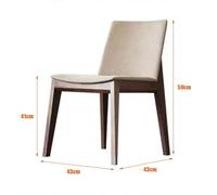 YDkjwjw Ensemble De 4 Chaises De Salle À Manger Modernes, Revêtement en Simili Cuir avec Dossier Ergonomique, Pieds en Bois Robustes, Parfait for Une Décoration D'intérieur(Natural+Khaki)