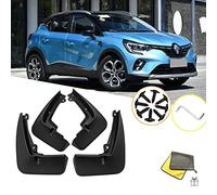 YDLX Garde-Boue de Voiture pour R-enault Captur 2019-2022 Custom Avant Arrière Pare-éclaboussures Bavettes Protection Kit Wheel Mud Flaps Fender Splash Guard, Envoyer 1 Voiture Serviette