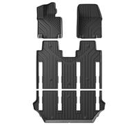 YDLYDL Tapis de Sol pour Ideal Mega 2024 (LHD), Accessoires TPE Antidérapant Toutes Saisons Anti-Glisse étanche Complet Tapis