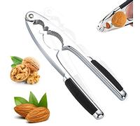 YDMAJF Casse-Noisettes Pinces à Noix Noix Outil en Alliage De Zinc Casse-Noisette Pince Casse Noisette Pince Casse Noix Manuel pour Noix de pécan Noix amandes Noisette et pistaches (Noir)