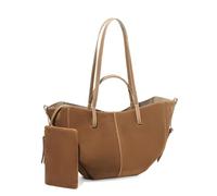 YDora Sacoche, nouvelle sacoche de luxe, pochette, cuir de vache, Business & Sortie, polyvalente, grand shopper pour femmes (Braun)