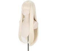 Ydound Anime Coser Perruque Anime Kakegurui Compulsif Gambler Yomotsuki Runa Longue Perruque Cosplay Costume Résistant à la Chaleur Cheveux Synthétiques Cosplay Perruques pour Cos