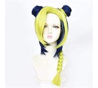 ydound Anime Coser Wig Anime Cosplay Perruques JoJo' s Bizarre Adventure JoJo Jolyne Cujoh Cosplay Perruque Cos Anime Wig