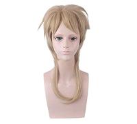 ydound Anime Coser Wig Anime JoJo ' s Bizarre Aventure dio Brando Perruque Cosplay Costume résistant à la Chaleur résistant à la Chaleur Poils de soirée Joue Lecture Perruque