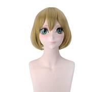 ydound Anime Coser Wig Anime LoveLive Hanayo Koizumi Wig Cosplay Cosplay Costume Love Femmes Live Femmes Courts Halloween Parti Perruques