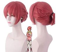 ydound Anime Coser Wig Anime Toilettes Hanako-Kun Cosplay Perruques Mitsuba Modeling Style Résistant à la Chaleur Perruques de Cheveux synthétiques résistant à l'halloween Une Taille 679