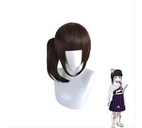 ydound Anime Coser Wig Démon Slayer kimetsu no Yaiba tsuyuri kanawo kanao Poney de Queue de Queue de Quai Cosplay Cosplay Costume résistant à la Chaleur Cheveux synthétiques Femmes Femmes Perruques